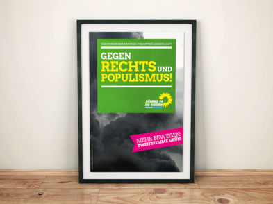 Plakat Rechtspopulismus