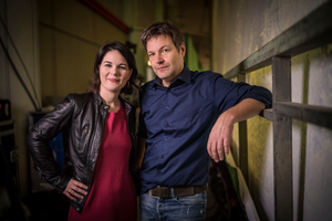 Annalena Baerbock und Robert Habeck Foto: © Dominik Butzmann Annalena Baerbock und Robert Habeck Foto: © Dominik Butzmann