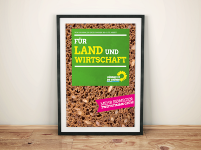 Plakat Landwirtschaft