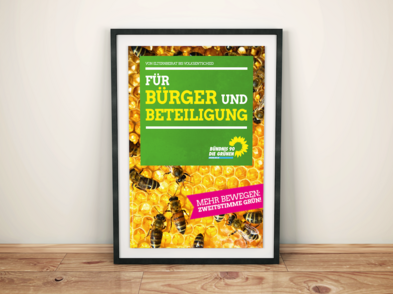 Plakat Bürgerbeteiligung